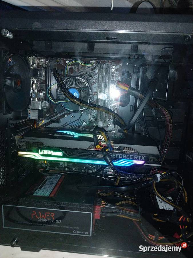 Komputer stacjonarny z RTX 3080 16GB RAM RGB małopolskie Izdebnik