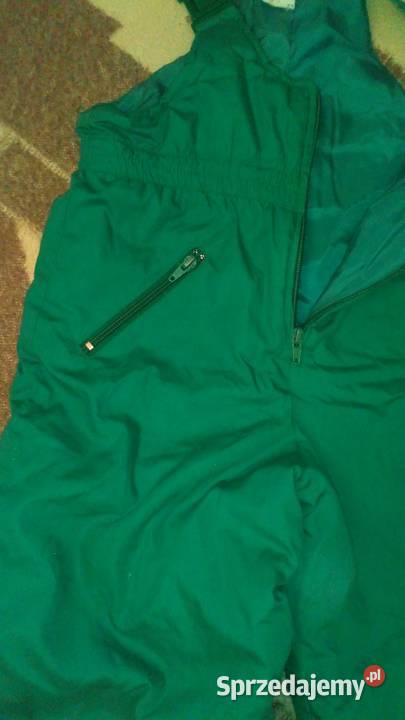 Spodnie na szelkach ocieplane 116 Warszawa