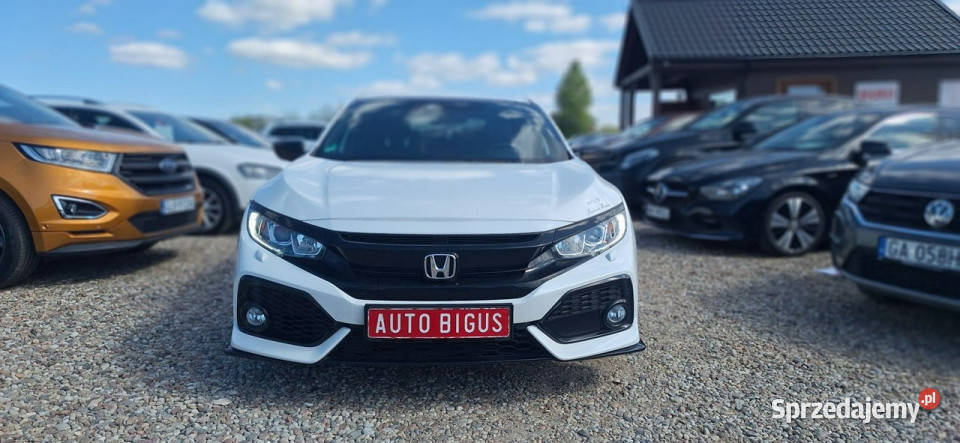 Honda Civic biala perla 10 ivtec ledy duza navi immobilizer sprzedam