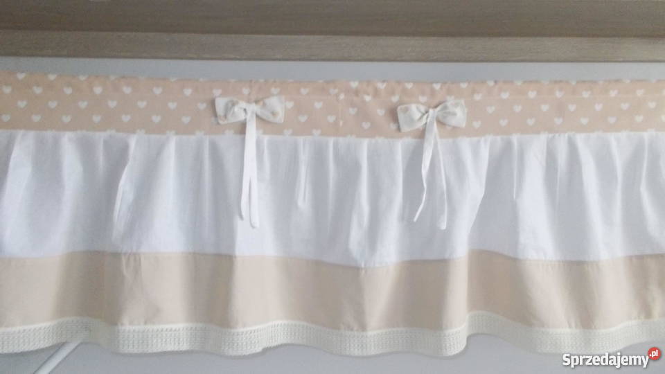 zadroska bawełniana z kokardkami Dekoracje i ozdoby Włocławek