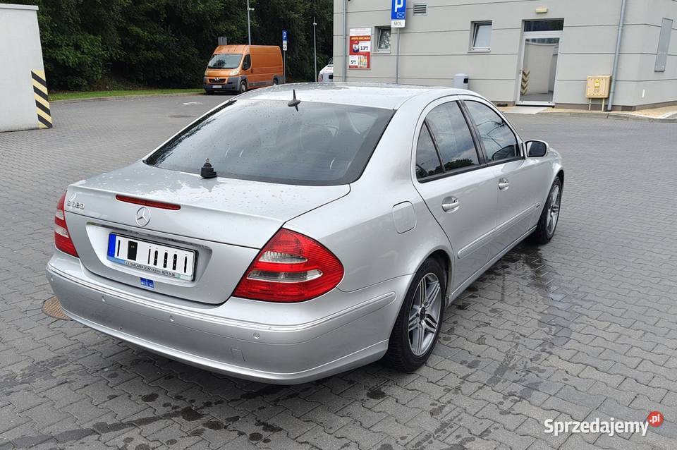 Mercedes E 320 benz Salon Zamiana 225KM wielkopolskie Mosina
