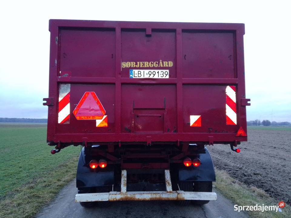 Przyczepa skorupowa wywrotka 1216ton tandem sprzedam