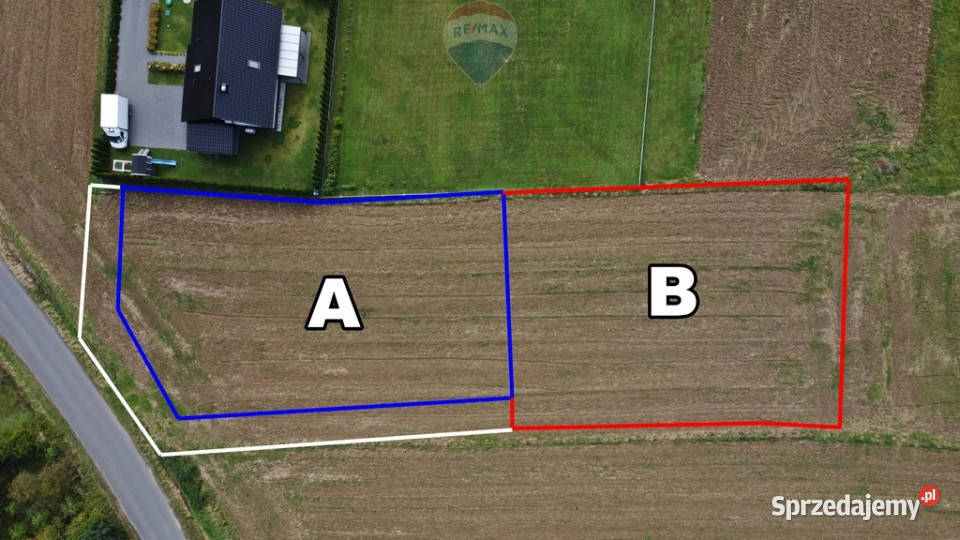 Działka budowlana 1190 m2 w Frydrychowicach Frydrychowice