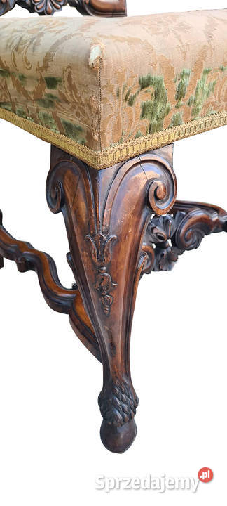 KOMPLET unikatowych krzeseł LUDWIK XV