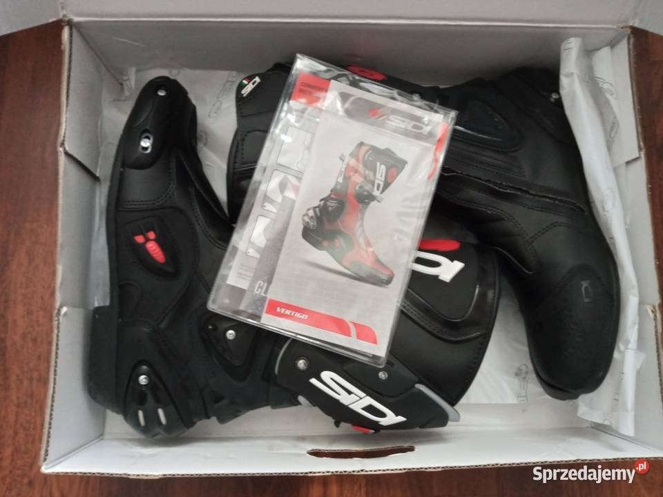Obuwie moto SIDI VERTIGO czarne stan nowy radom