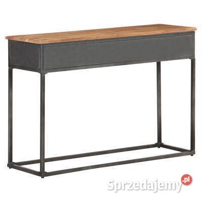 vidaXL Stolik konsola 110 x 35 x 75 lite drewno mazowieckie Warszawa sprzedam