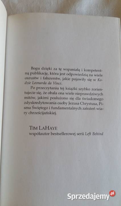 Kod Leonarda da Vinci Bez tajemnic JL Garlow łódzkie Łódź