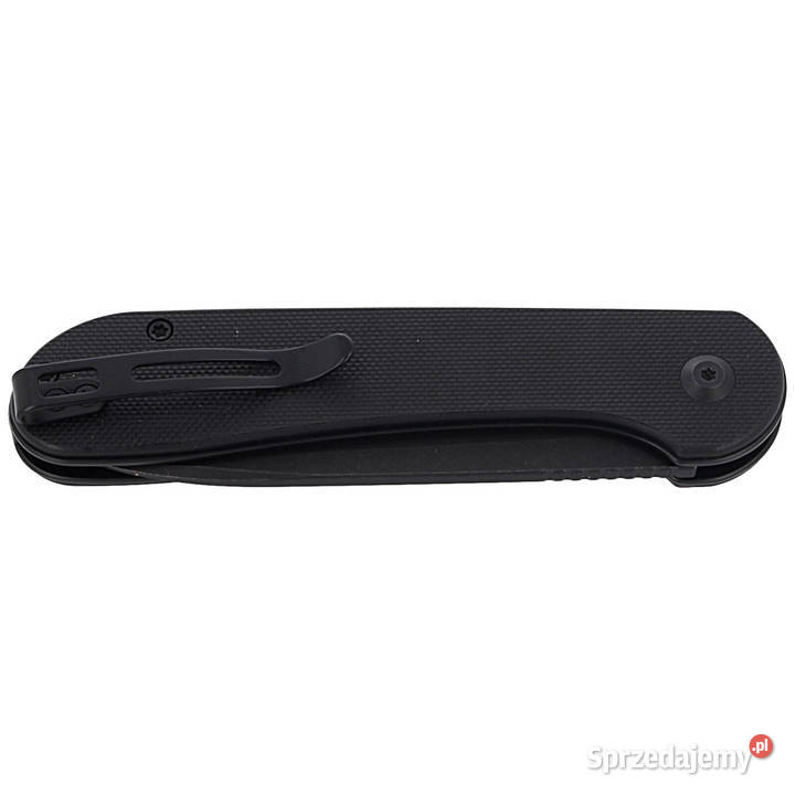 Nóż składany CIVIVI Button Lock Elementum Black Warszawa