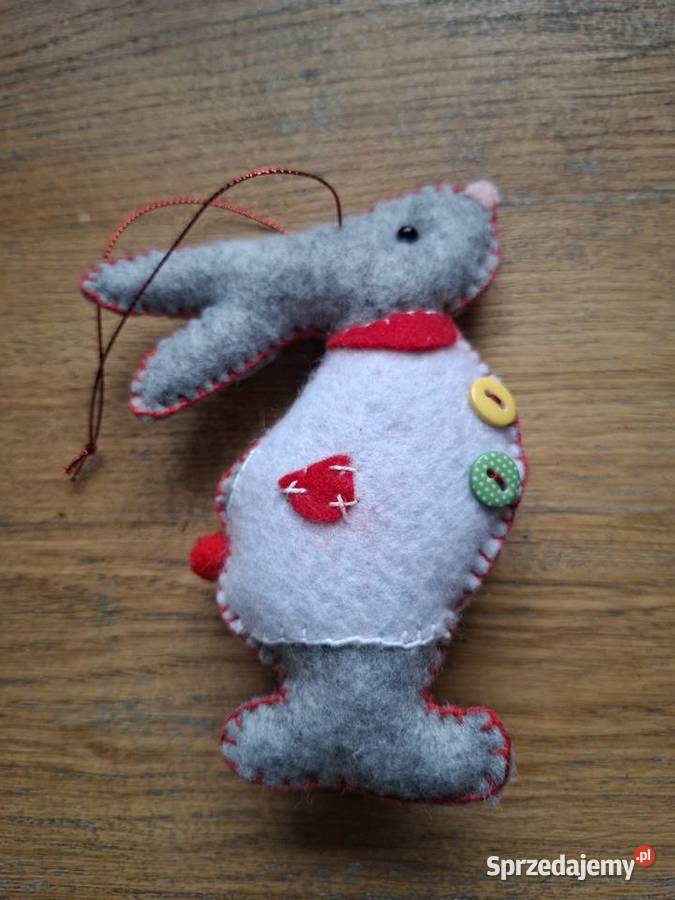 Króliczek zajączek kłapouch zawieszka Wielkanoc Kraków sprzedam