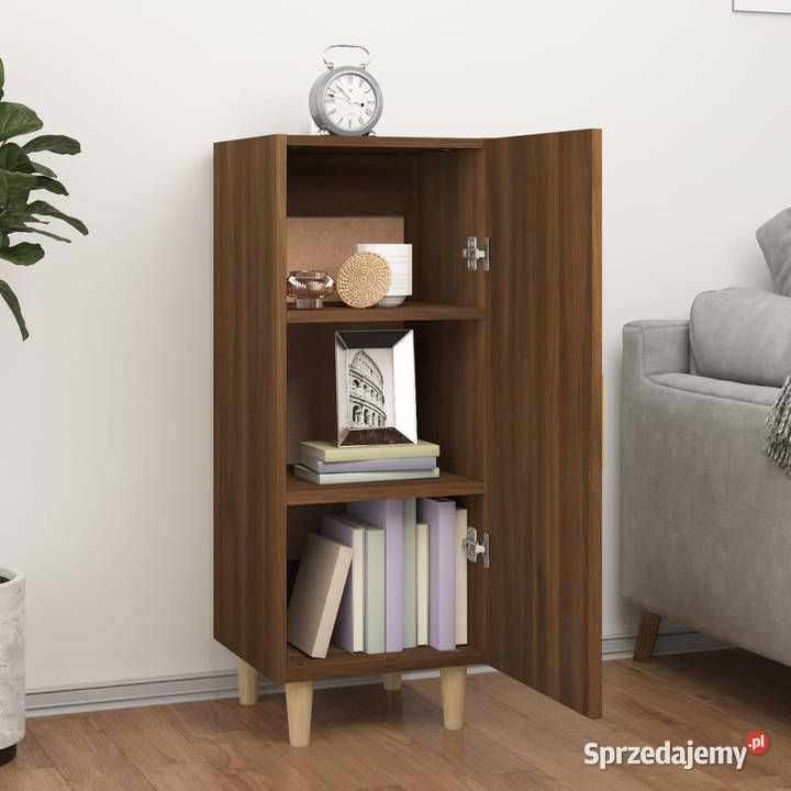 Szafka brązowy dąb 345x34x90 materiał Warszawa