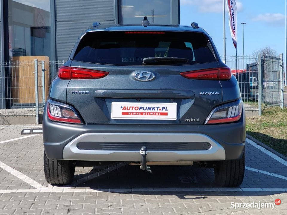 HYUNDAI Kona 2022r skóry headup hak fv23 Rok produkcji 2022 Poznań