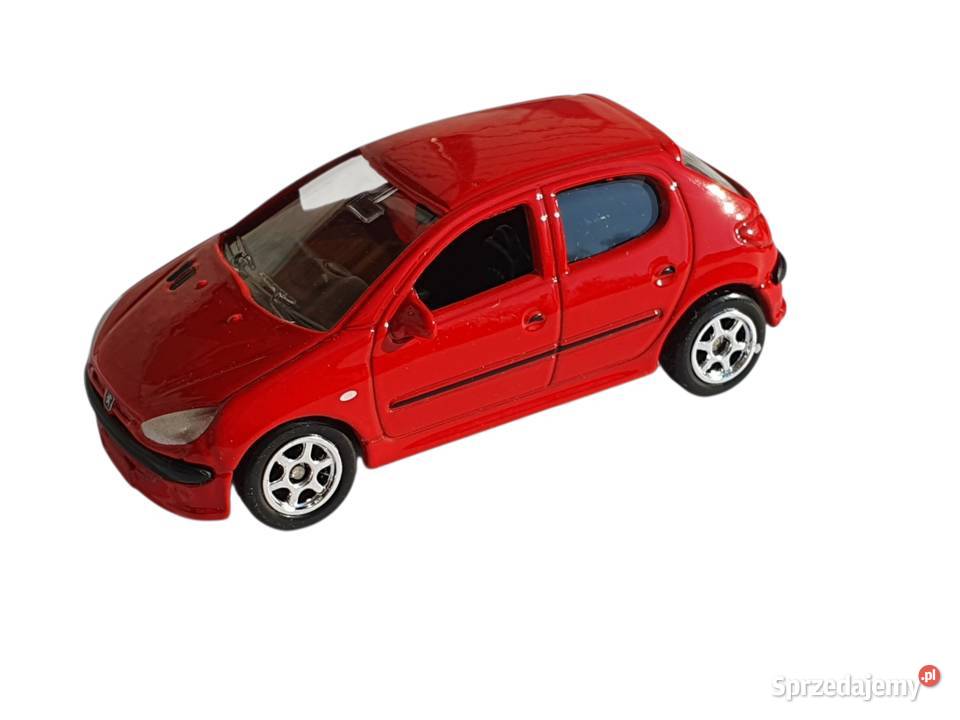 Zabawka model samochodu metalowy Peugeot 206 śląskie Cieszyn
