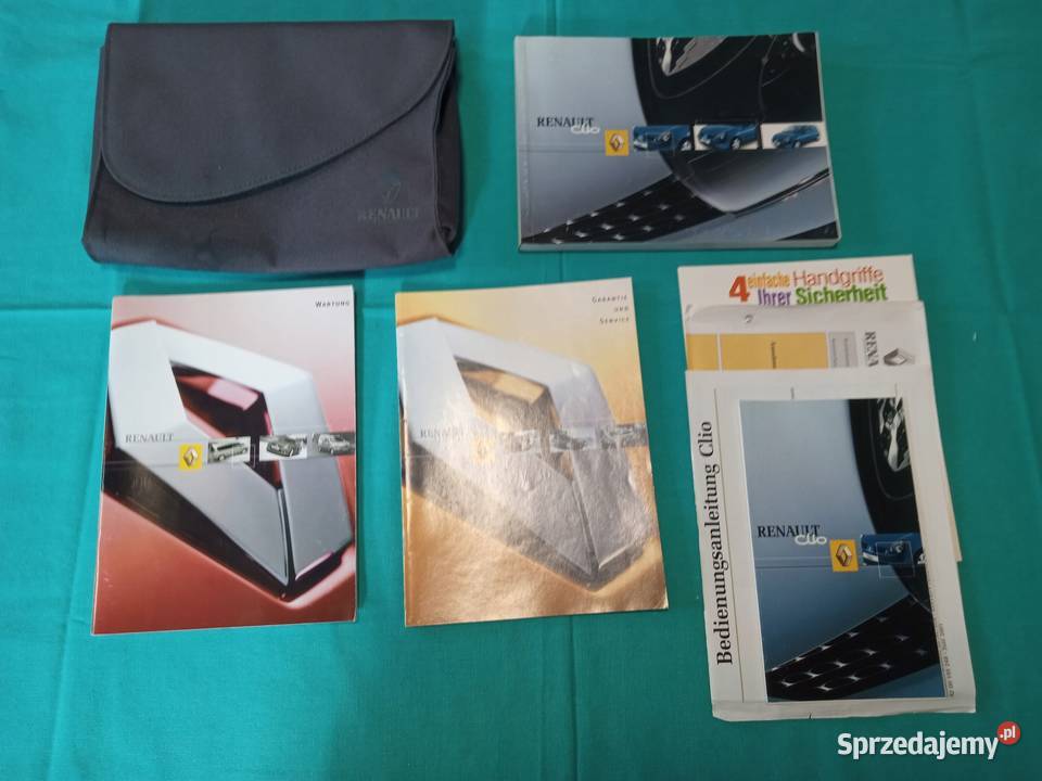 RENAULT CLIO 2 Instrukcja Obsługi książka motoryzacja, transport Łódź
