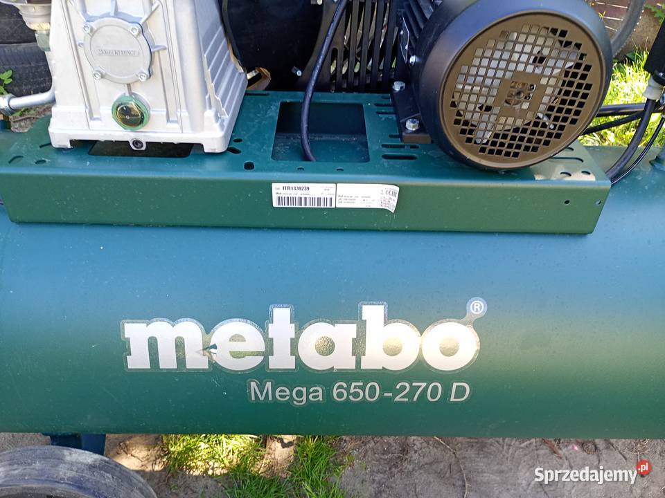 Sprężarka Metabo Mega 650270D Przytyk