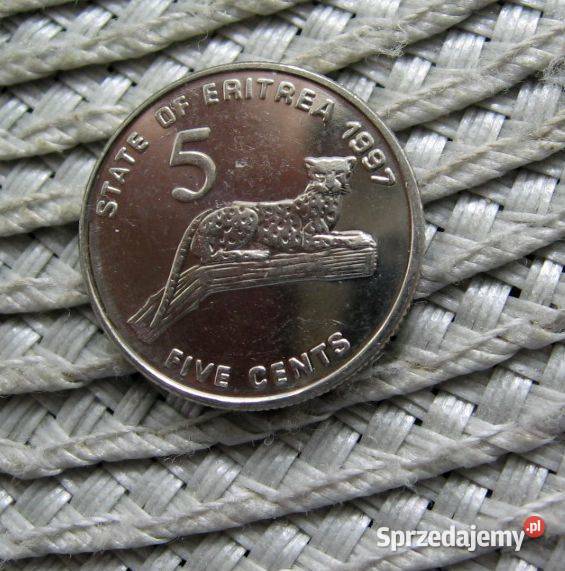 Erytrea 5 Cent 1991r Kalisz