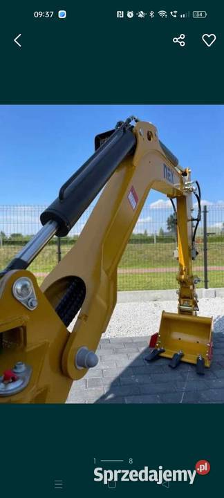Minikoparka NEX N12 Long Yanmar Rok produkcji 2025 Sławno