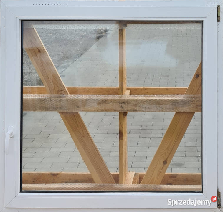 OKNA KacprzaK 123X118 OKNO Używane Plastikowe