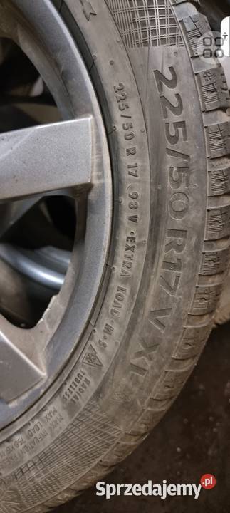 Alufelgi 18 cal 5x108 opony zimowe Samochodowe Samochodowe Trzebiatów