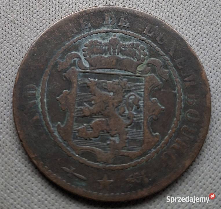 LUKSEMBURG10 CENTIMES18XXr Legionowo