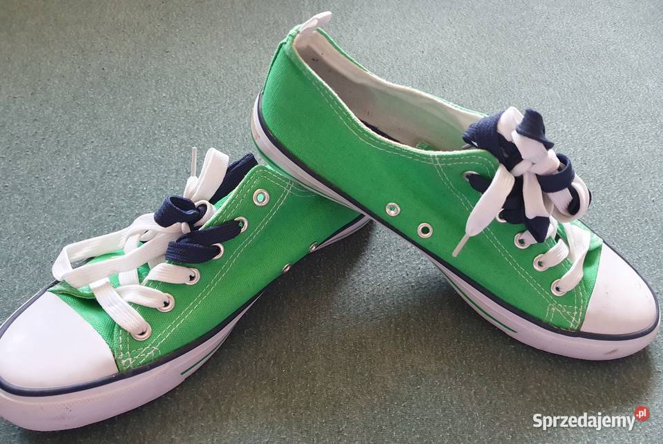NOWE Tenisówki buty tenisowe IN EXTENSO zielone Obuwie sportowe Wrocław