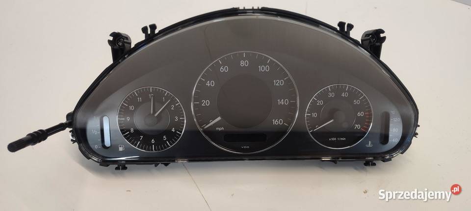 MERCEDES W211 LICZNIK ZEGARY MPH ANGLIK