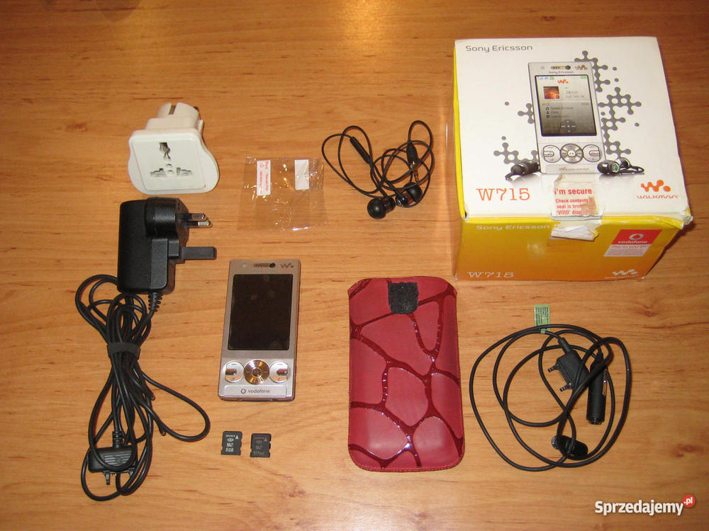 Sony Ericsson W715 srebrny Warszawa