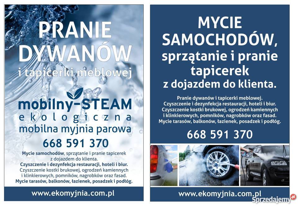 Mobilna Myjnia Parowa