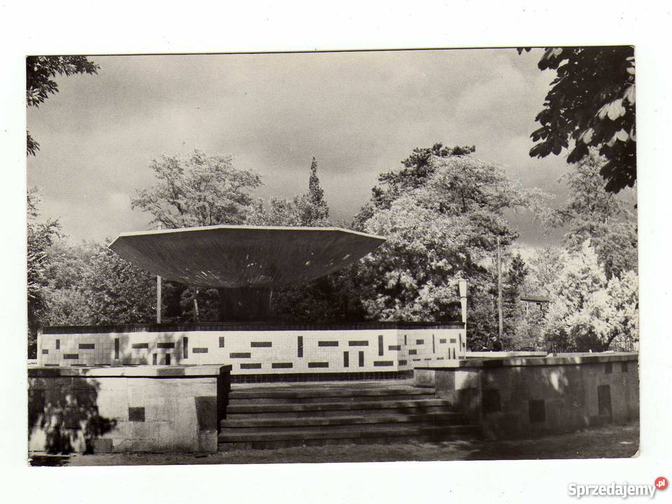 CIECHOCINEK ŹRÓDŁO SOLANKOWE FONTANNA GRZYBEK Krynki