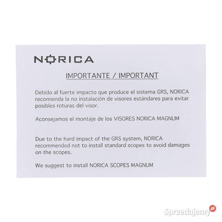 Wiatrówka Norica Phantom GRS 45 mm Warszawa