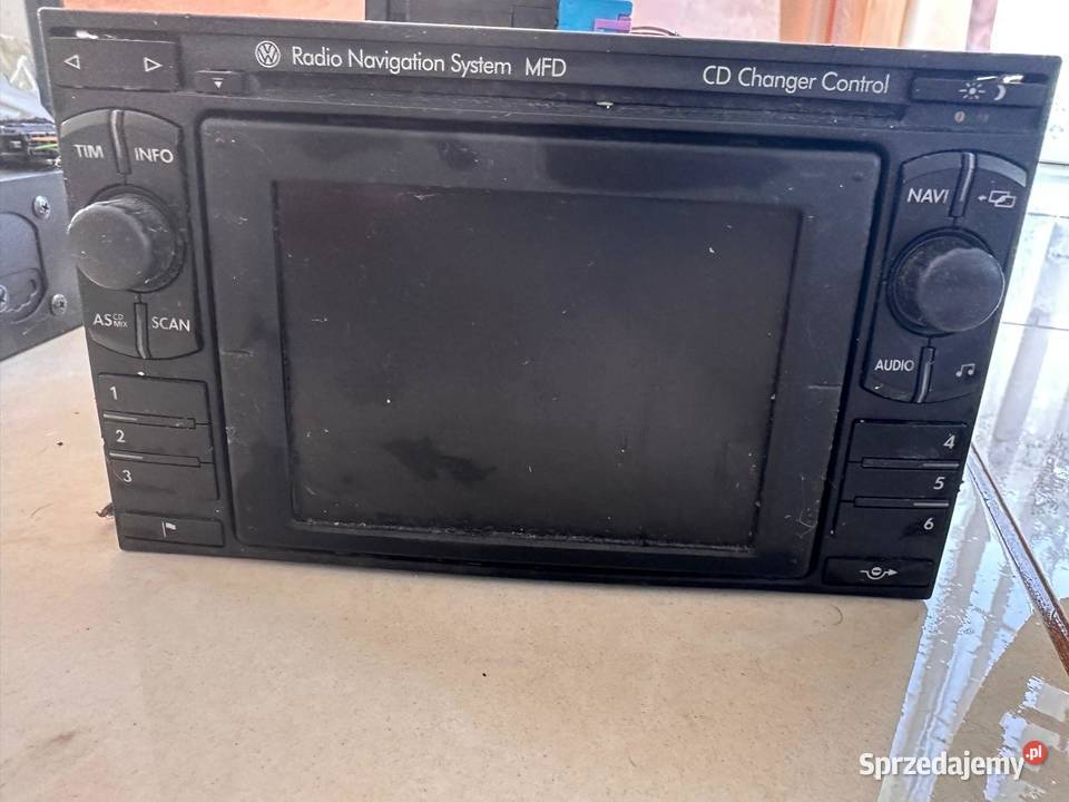 zestaw do VW sharan 7N naviradioCD Szczecin sprzedam