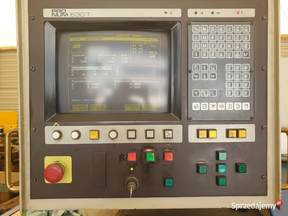 Tokarka do metalu CNC tum 35 NC1 1996 małopolskie Maków Podhalański sprzedam