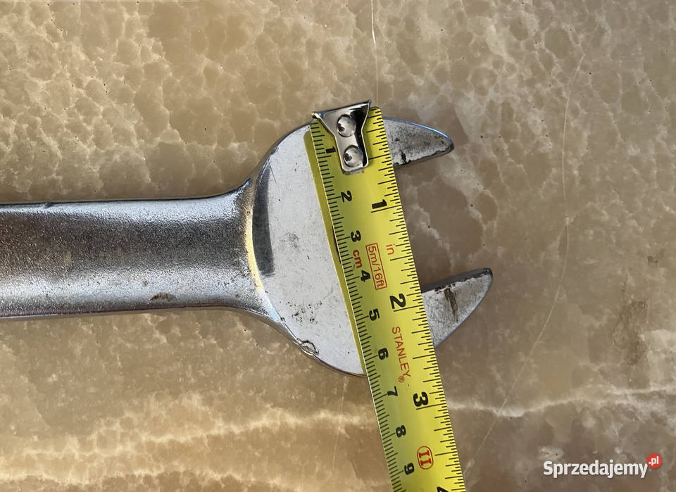 Klucz płaski oczkowy SIDCHROME 32 Made In Gdańsk