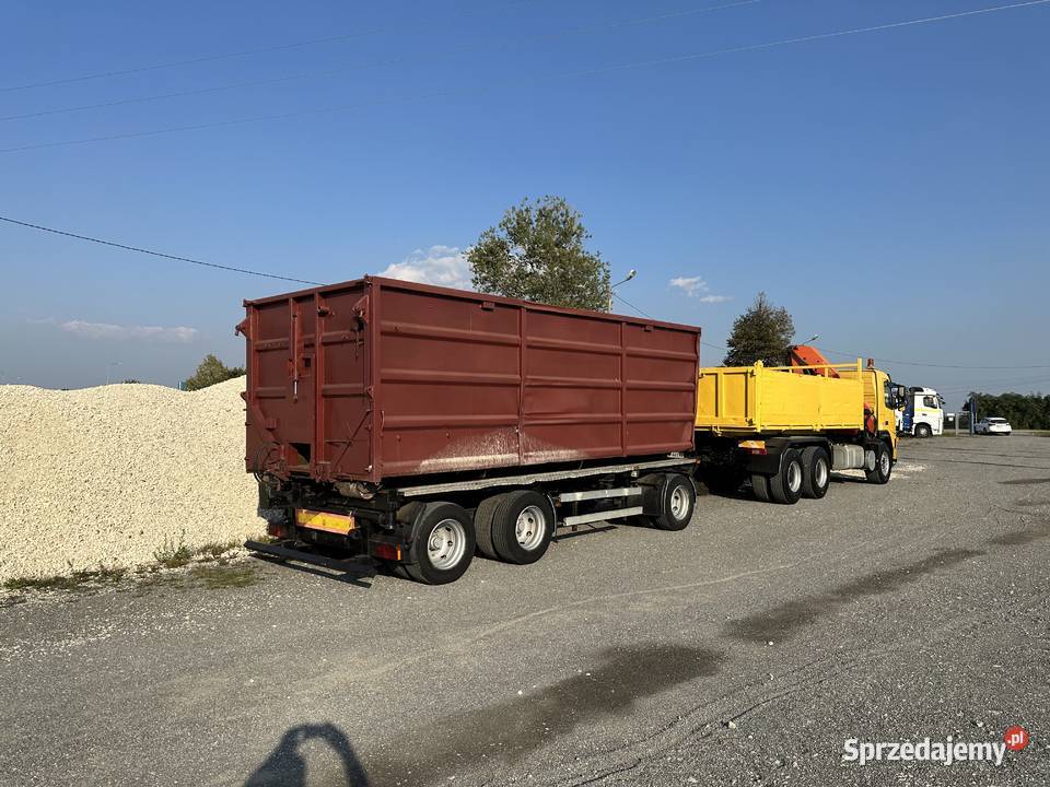 Przyczepa 3 osie laweta wywrotka do zboża Goldhofer Łomża