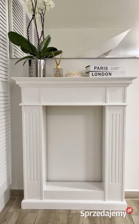 Kominek drewno atrapa kominka natural eko Pozostałe Warszawa