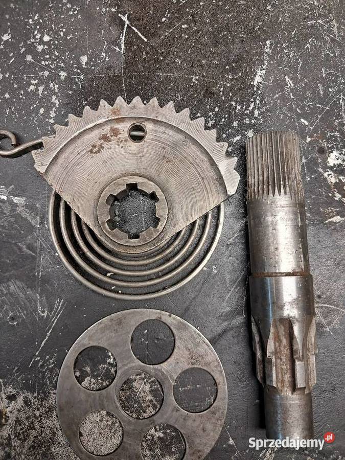 Wsk wfm 125 starter komplet półksiężyc sprężyna Strzyżów