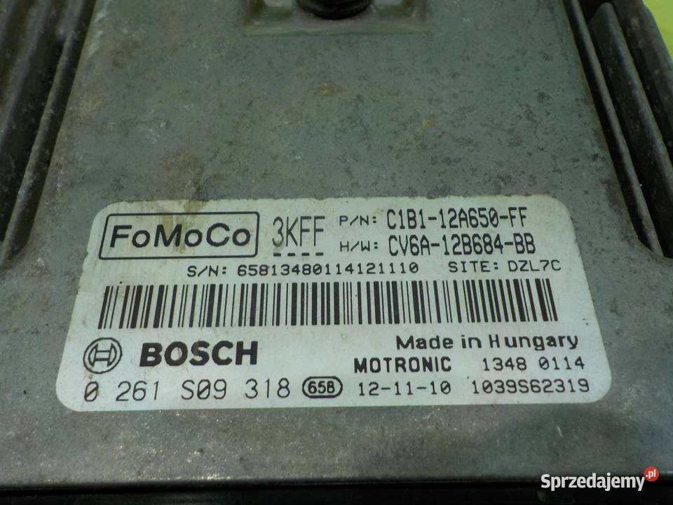 FIESTA MK7 LIFT 10 B 12r HB 3D sterownik mazowieckie Suków