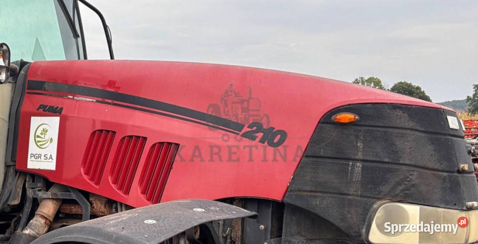 Case IH Puma 210 Maska Silnika Osłona Pokrywa Jastrzębniki