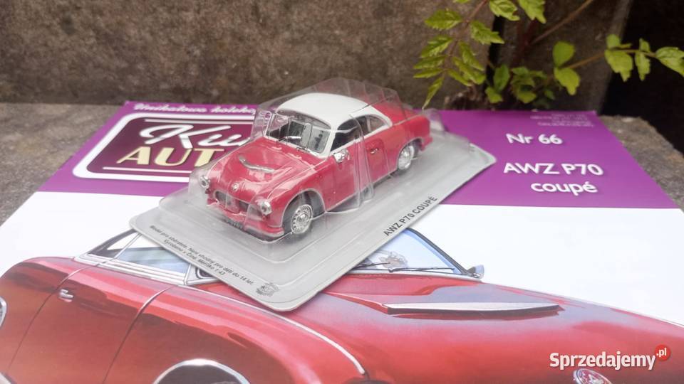 AWZ P70 COUPE model nowy deagostini 143 kolekcja mazowieckie Warszawa