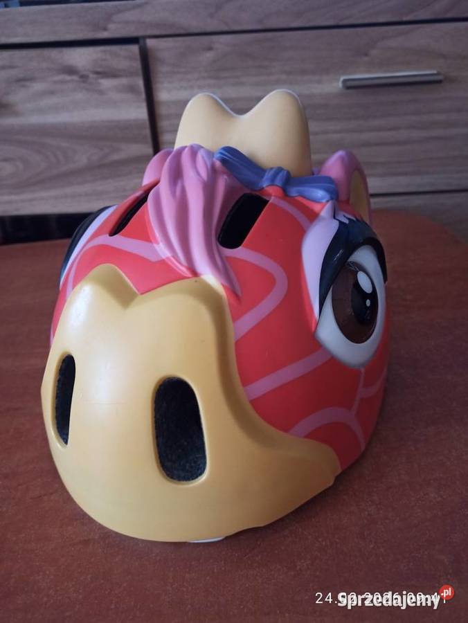 Kask rowerowy dziecięcy 4955 Żyrafa sprzedam