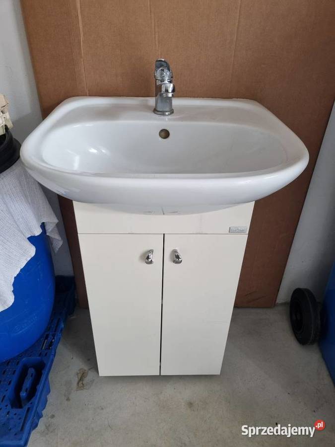 Umywalka z szafka Cersanit mazowieckie sprzedam