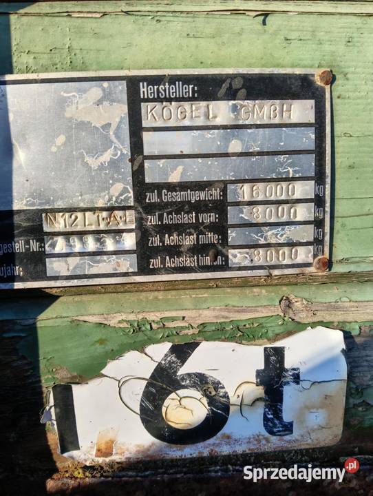 Przyczepa rolnicza Niemiecka Żerków