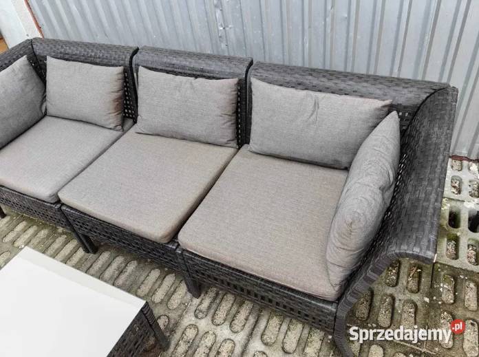 Zestaw mebli rattanowych narożnik sofa ogrodowa Bydgoszcz sprzedam