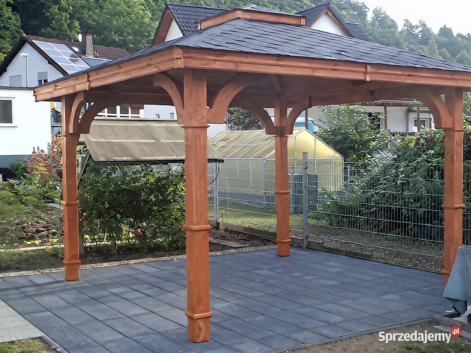 ALTANA 25 3x3 OGRODOWA Ryflowane Słupy PRODUCENT