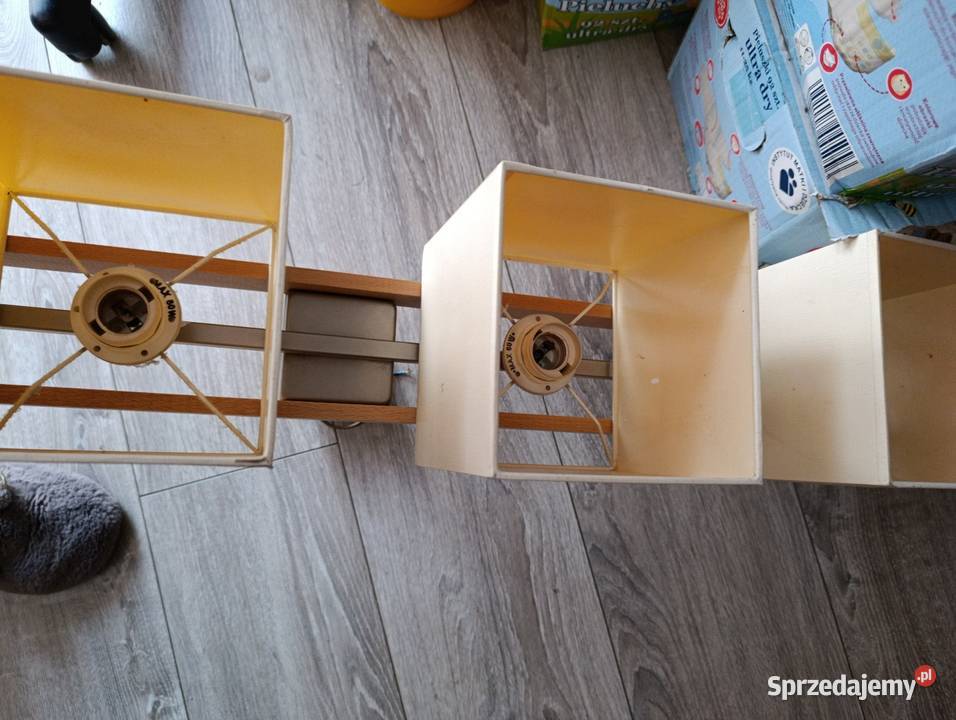 lampa sufitowa na drewnie wielkopolskie