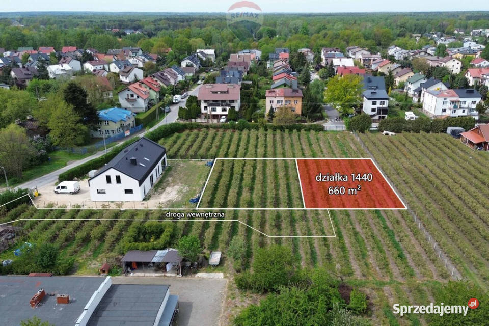 Działka budowlana 660m2 w centrum Skierniewic Skierniewice sprzedam