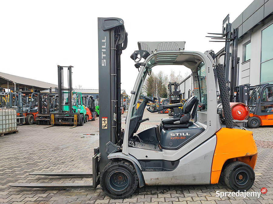 wózek widłowy Still RX 7030T 3 tony LPG triplex małopolskie