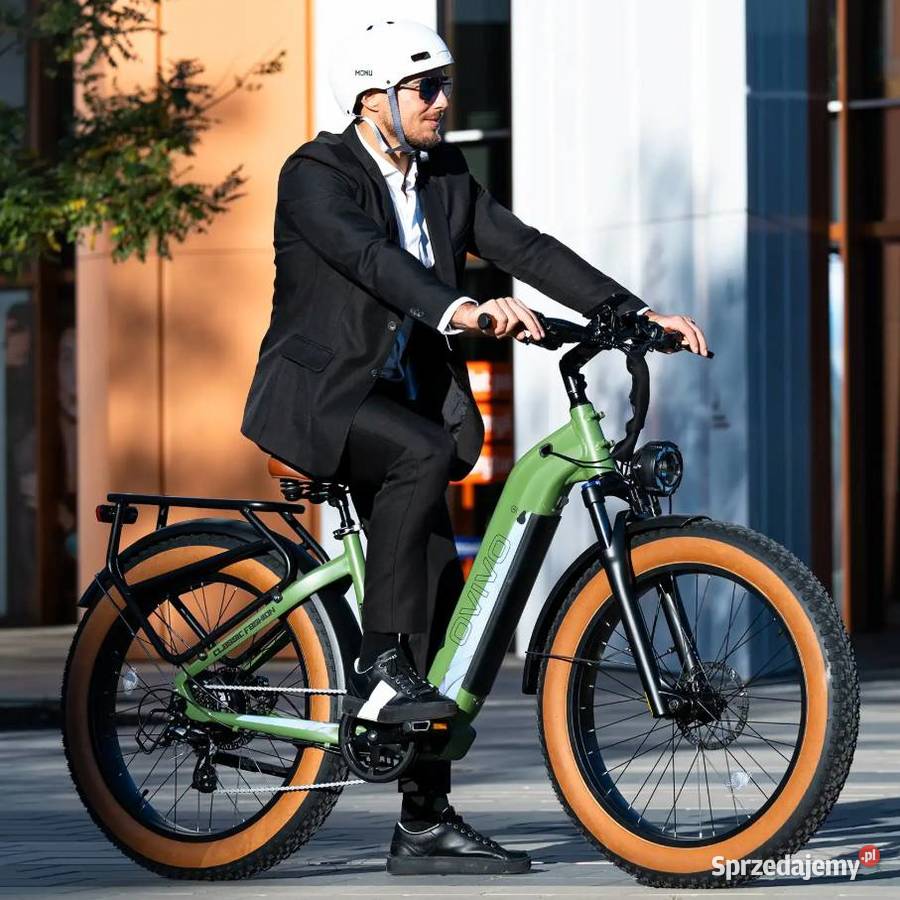 Rower elektryczny OVIVO HYPER V6 szary silnik Tarnów