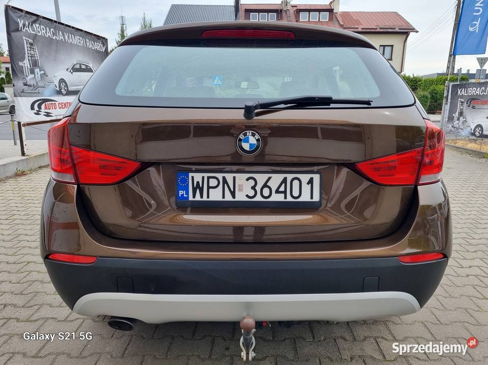 BMW X1 I E84 20 D 177 jasny środek alufelgi klimatyzacja