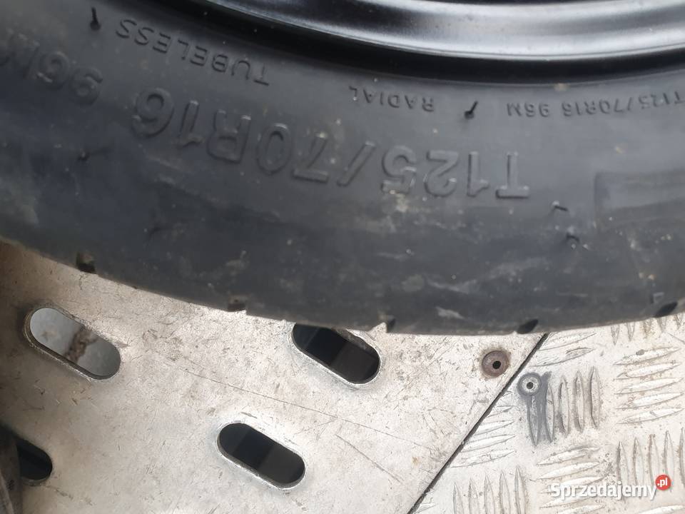 Koło dojazdowe 5x112 R16 VW SEAT SKODA AUDI Ucho Wrocław