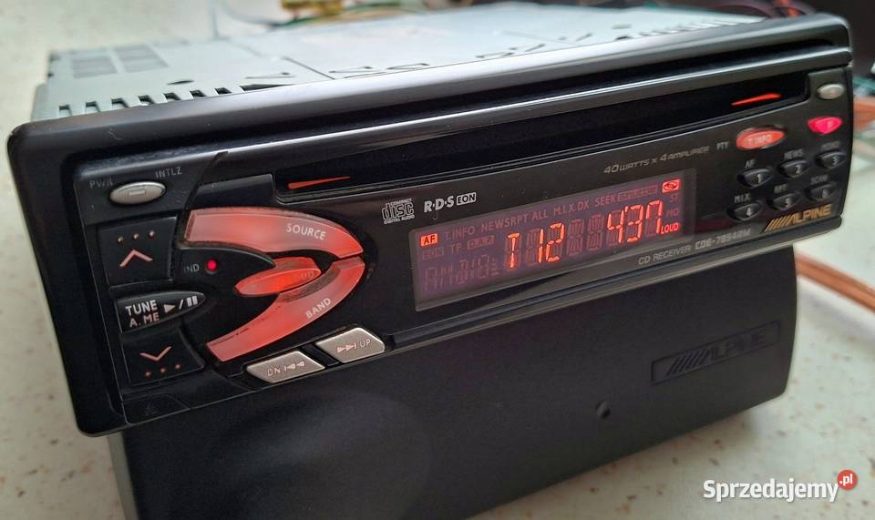 Alpine CDE7854RM radio samochodowe CD Warszawa
